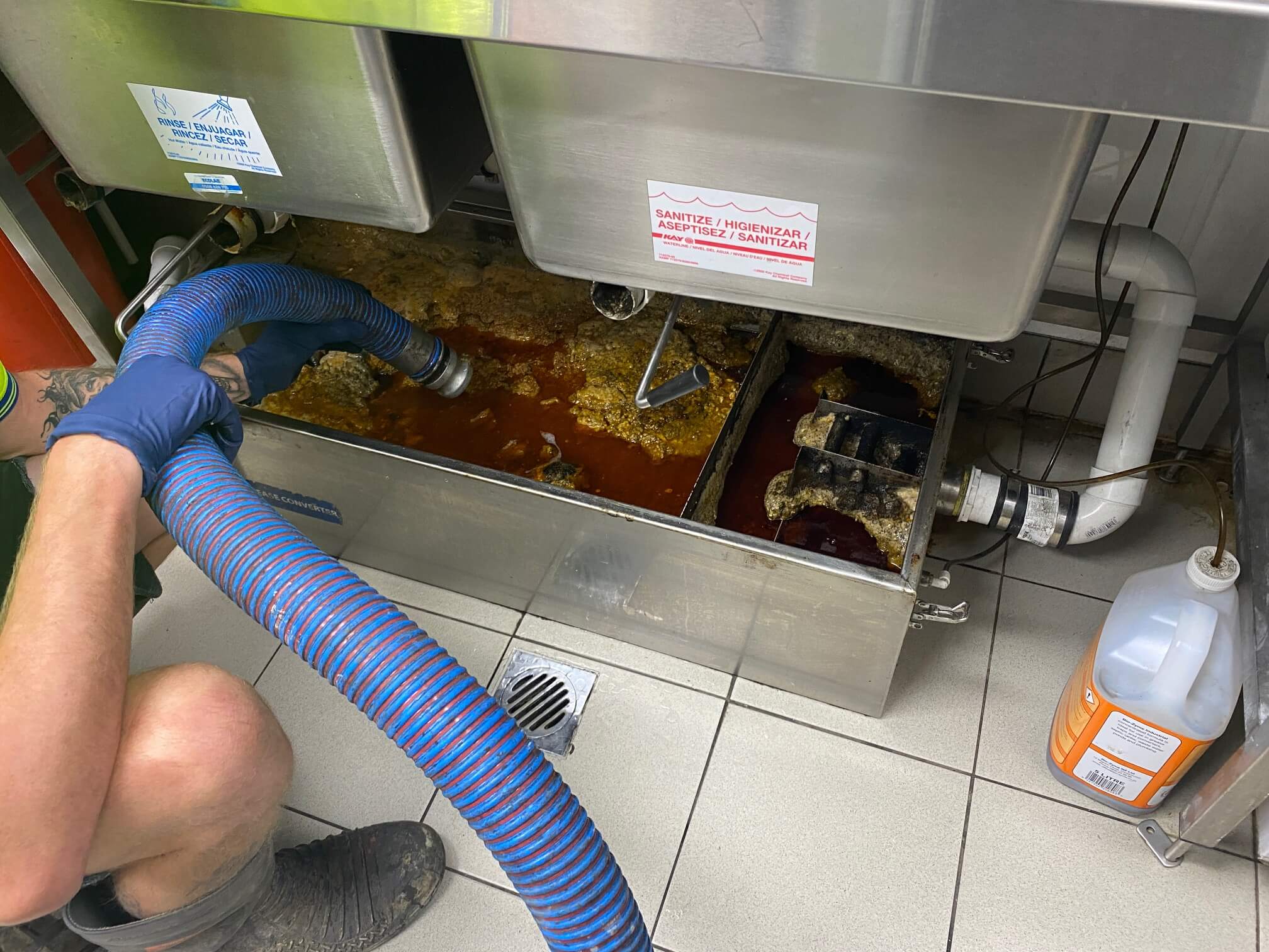 Grease Trap Cleaning in Yukon